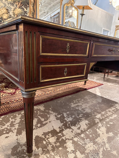 Antique French Louis XVI Pull-Out Desk with Leather Top | Le Chateau | European Luxury Furniture in Atlanta