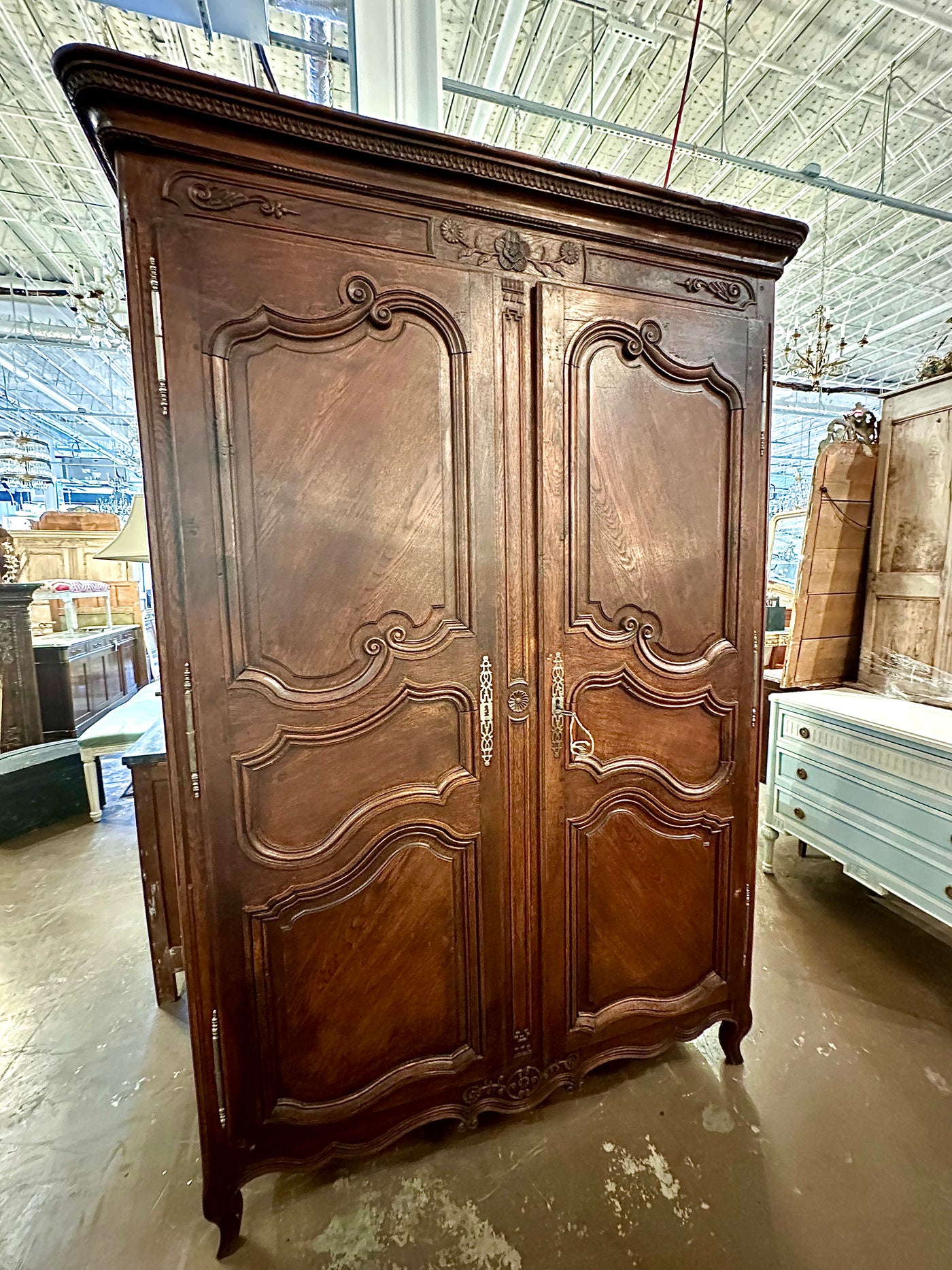 1830s Original Antique French Armoire