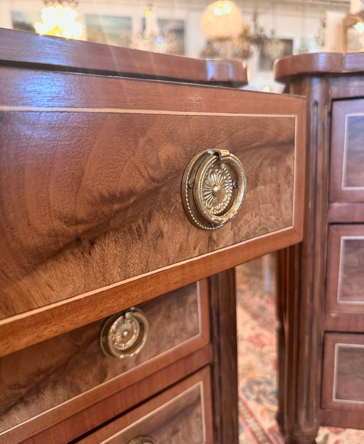 Burl Wood Chest