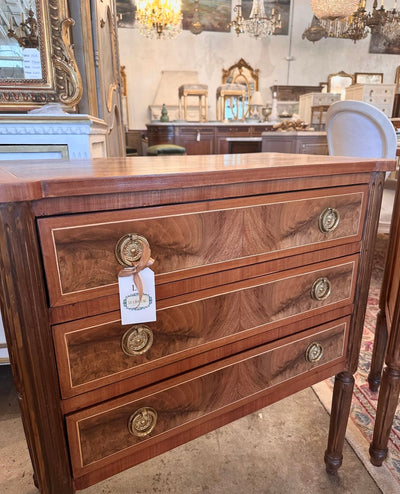 Burl Wood Chest