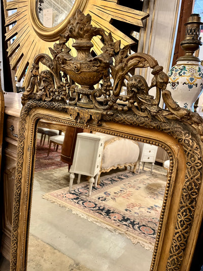 Antique French Ornate Gilded Mirror | Le Chateau | European Luxury Furniture in Atlanta