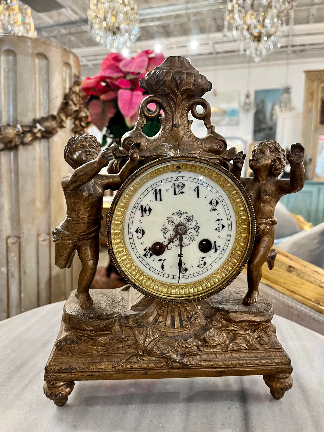 Napoleon Bronze 18th Century Clock – Le Chateau