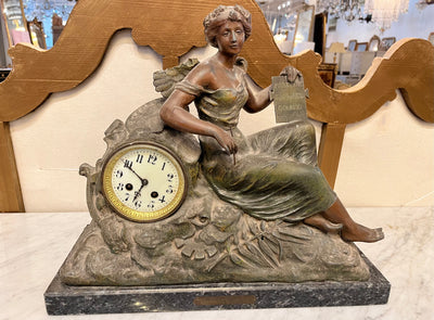 French Figurine Clock
