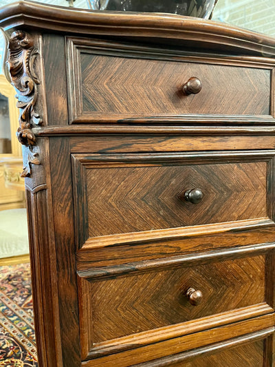 Louis XV Skinny Chest of Drawers