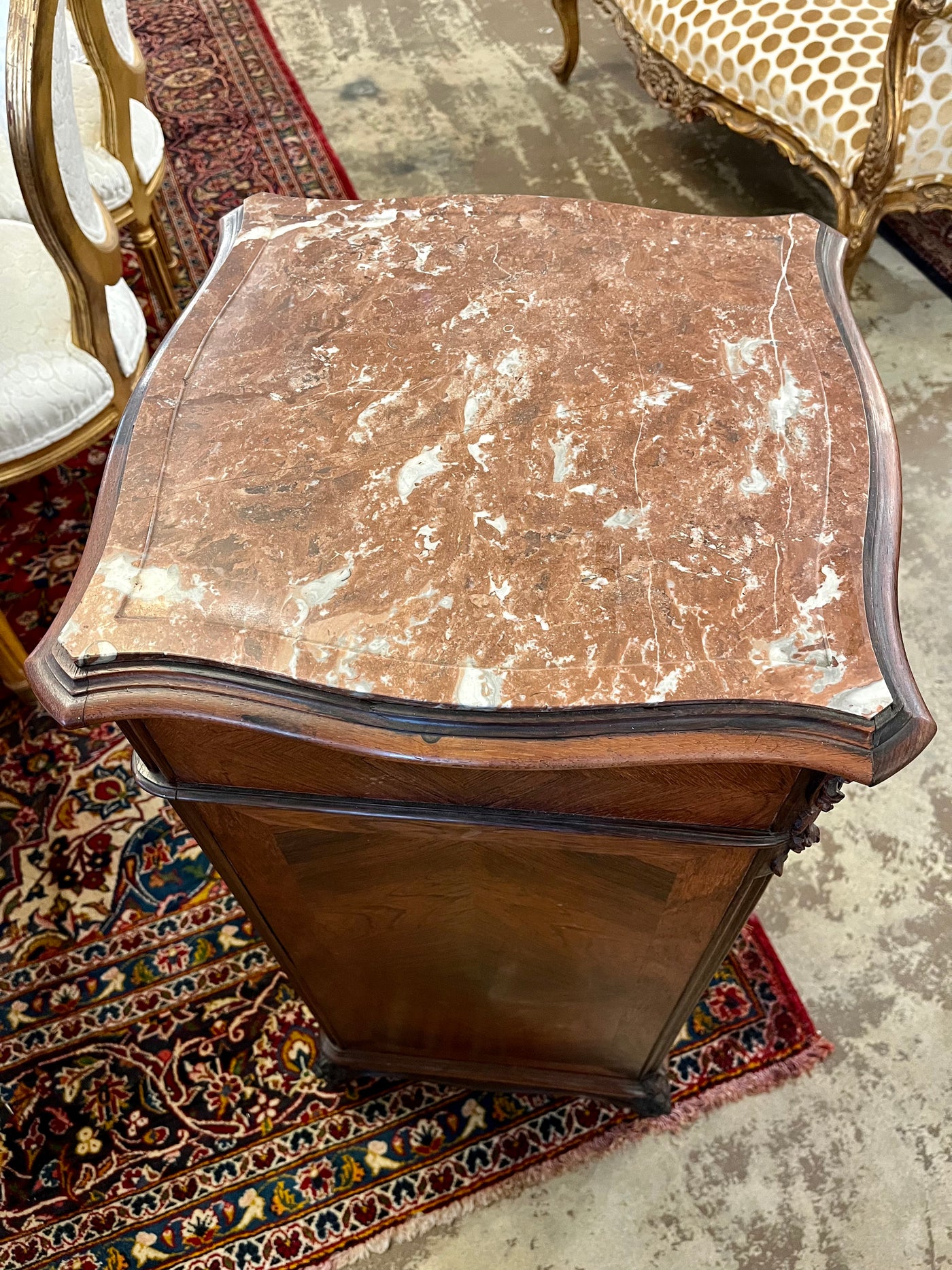 Louis XV Skinny Chest of Drawers