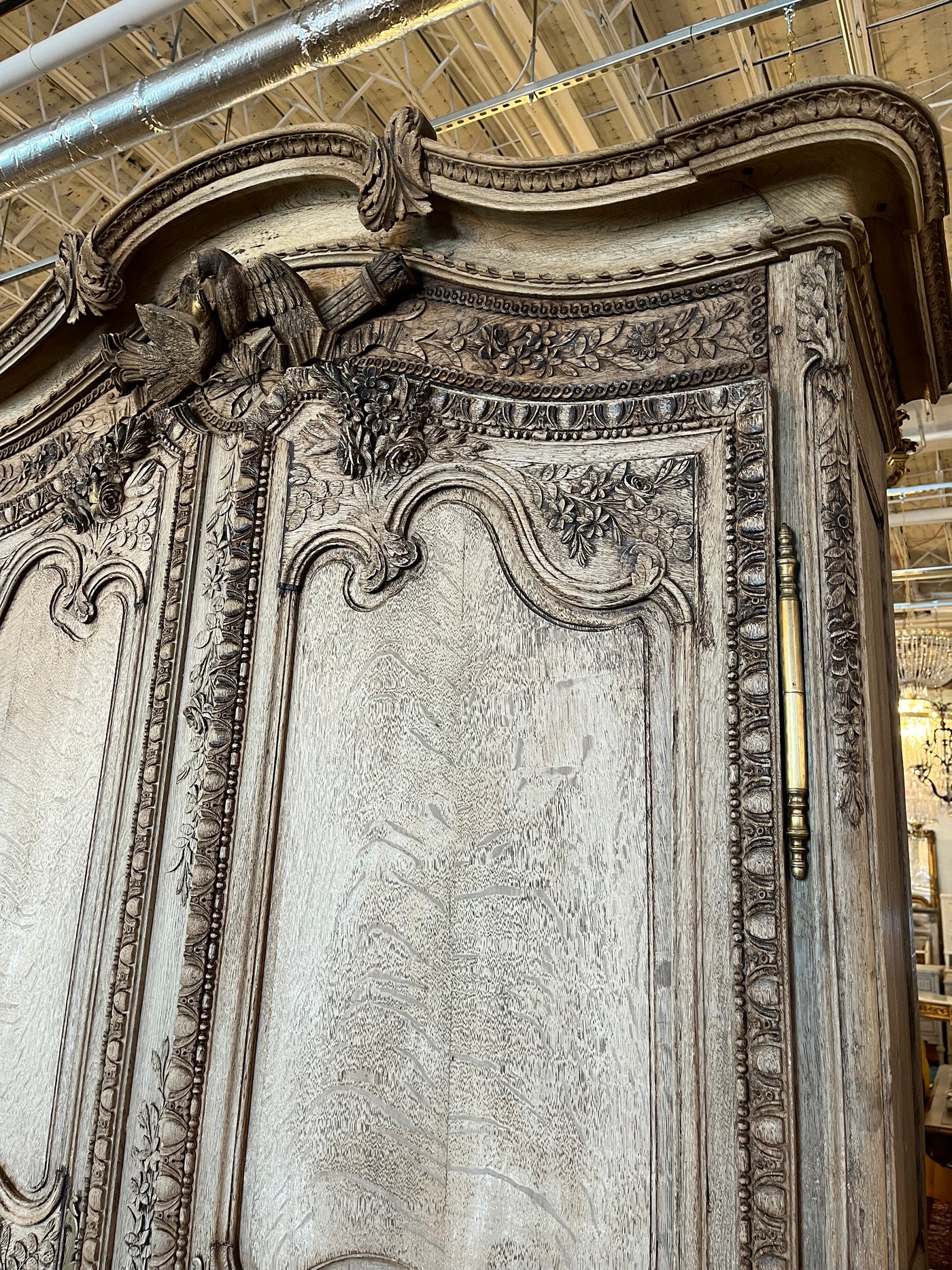 18th Century 'Love Bird' Armoire