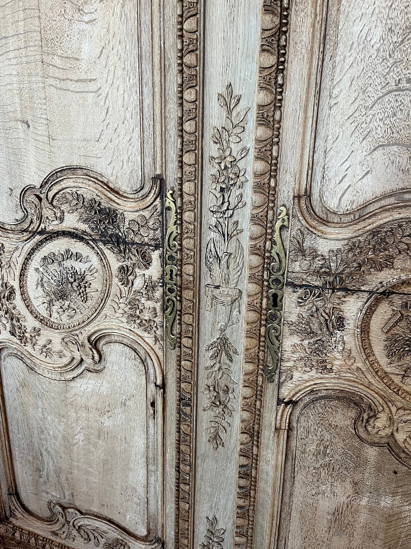 18th Century 'Love Bird' Armoire | Le Chateau | European Luxury Furniture in Atlanta