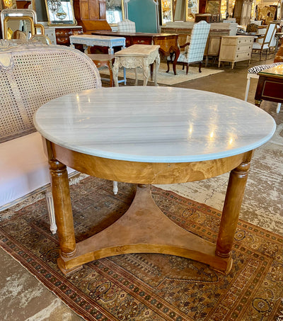 Marble Top Dining Table