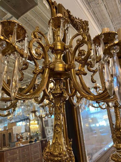 Candelabra Brass Lamp