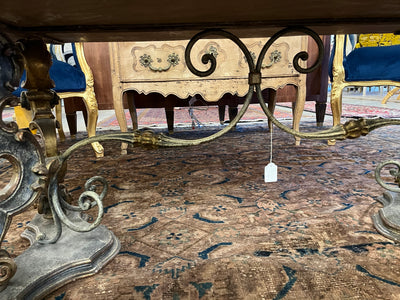 Antique French Carved Coffee Table | Le Chateau | European Luxury Furniture in Atlanta