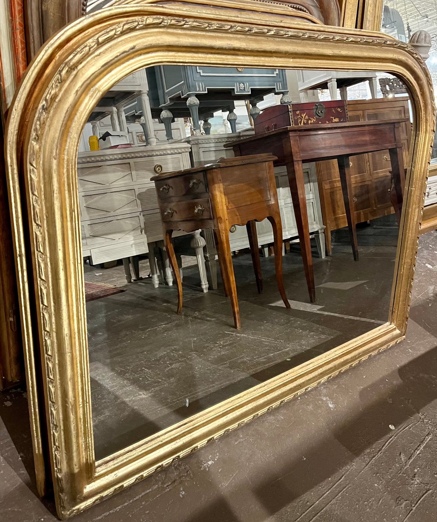 1900s French Louis Philippe Mirror | Le Chateau | European Luxury Furniture in Atlanta