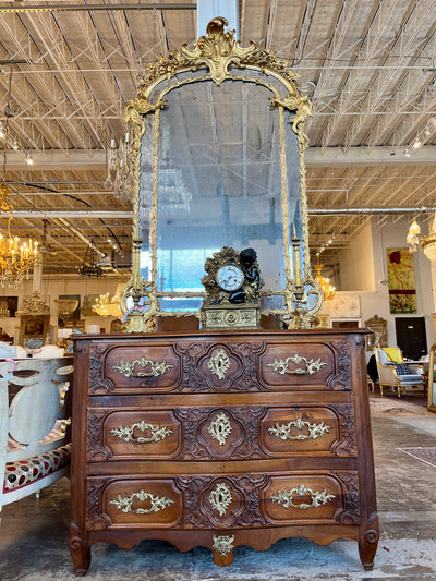 18th Century Chest with Original Brass Hardware | Le Chateau | European Luxury Furniture in Atlanta