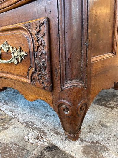 18th Century Chest with Original Brass Hardware | Le Chateau | European Luxury Furniture in Atlanta