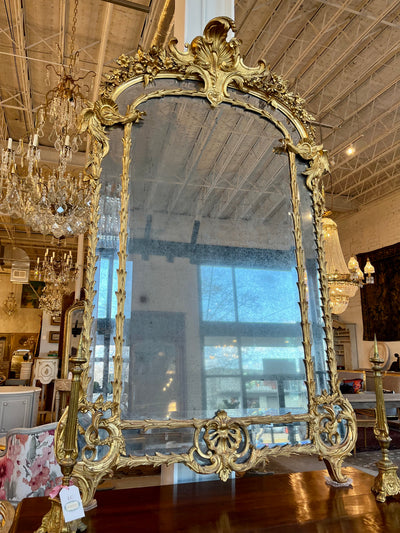 18th Century Sculpted Gold Mirror