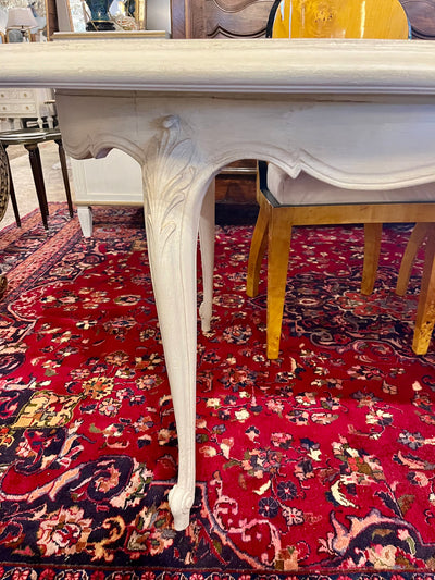 Extendable French Provincial Dining Table