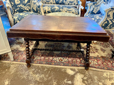 Antique French Expandable Wood Coffee Table | Le Chateau | European Luxury Furniture in Atlanta