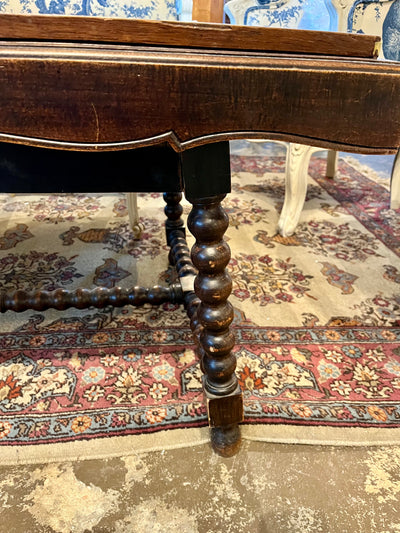 Antique French Expandable Wood Coffee Table | Le Chateau | European Luxury Furniture in Atlanta