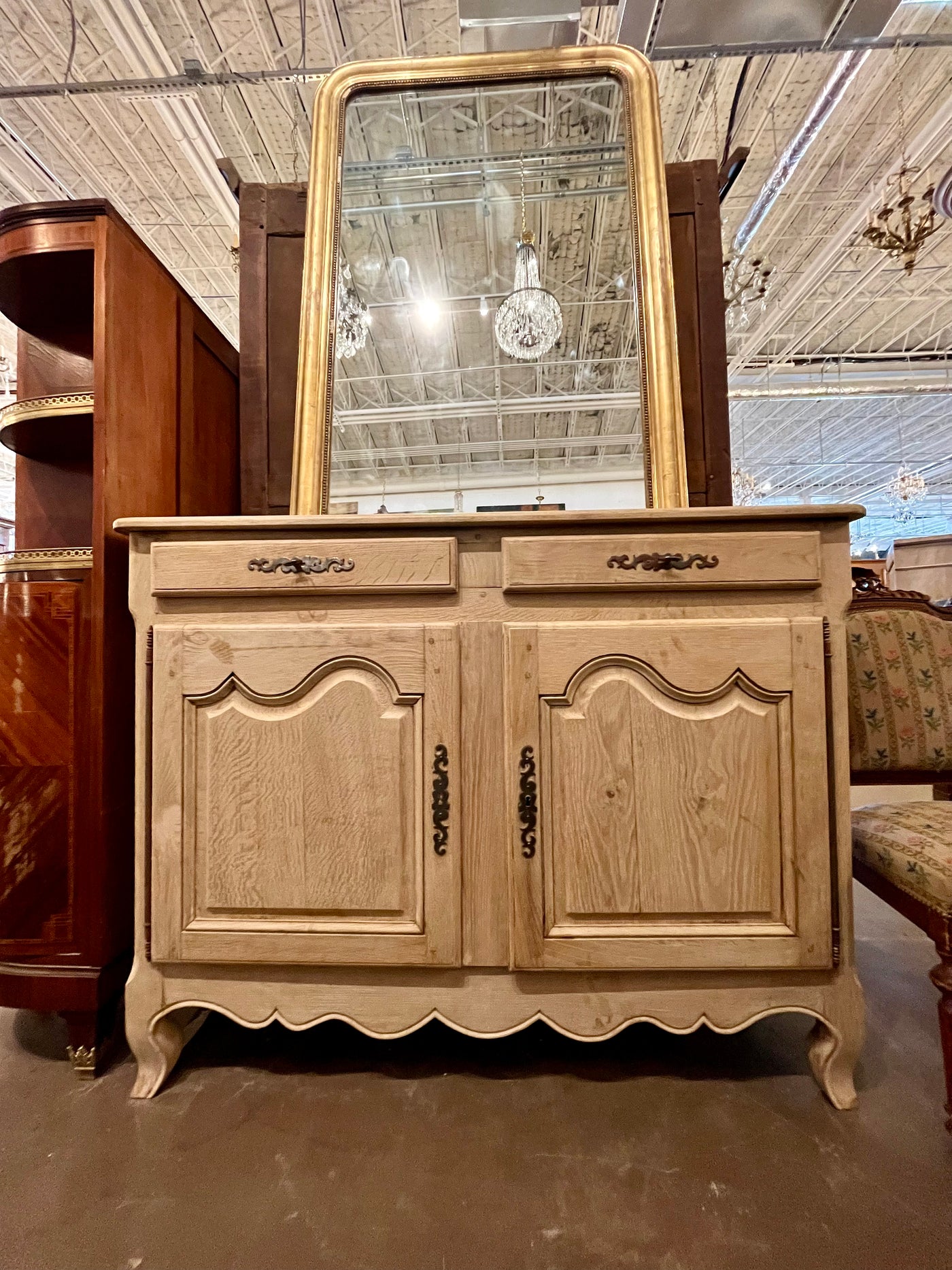 French Country 2 Door Cabinet