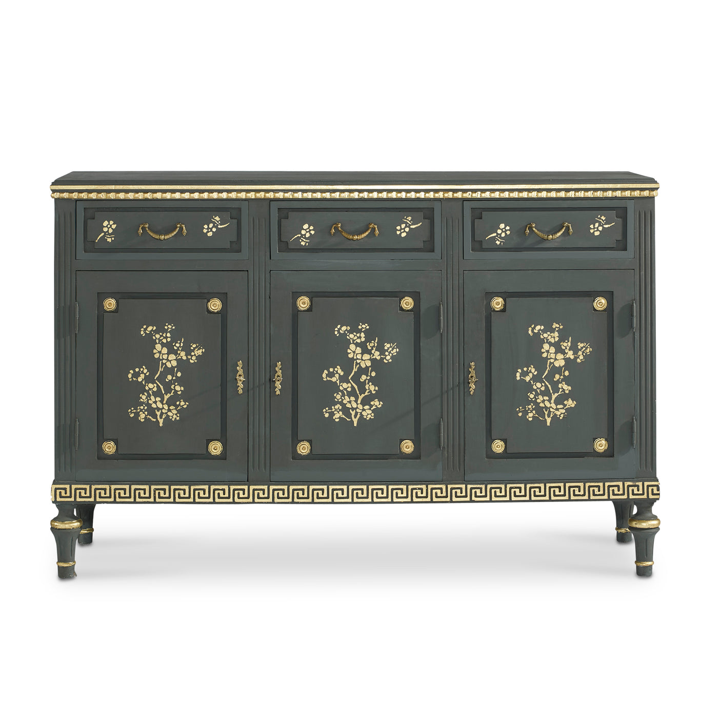 Swedish Buffet with Gold Leaf | Le Chateau | European Luxury Furniture in Atlanta