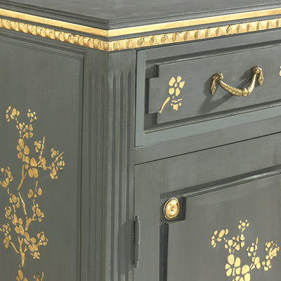 Swedish Buffet with Gold Leaf | Le Chateau | European Luxury Furniture in Atlanta
