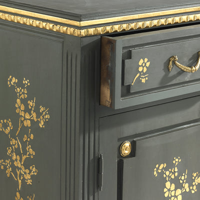 Swedish Buffet with Gold Leaf | Le Chateau | European Luxury Furniture in Atlanta
