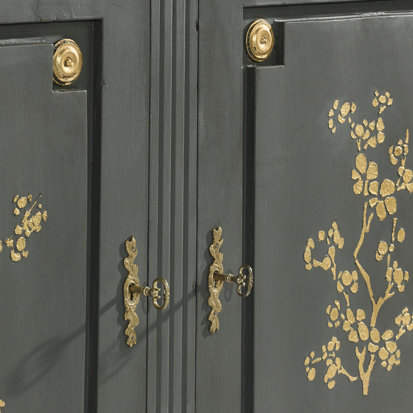 Swedish Buffet with Gold Leaf | Le Chateau | European Luxury Furniture in Atlanta