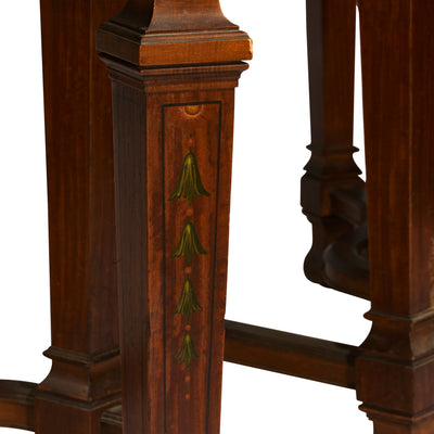 Antique French Oval Trestle Dining Table | Le Chateau | European Luxury Furniture in Atlanta
