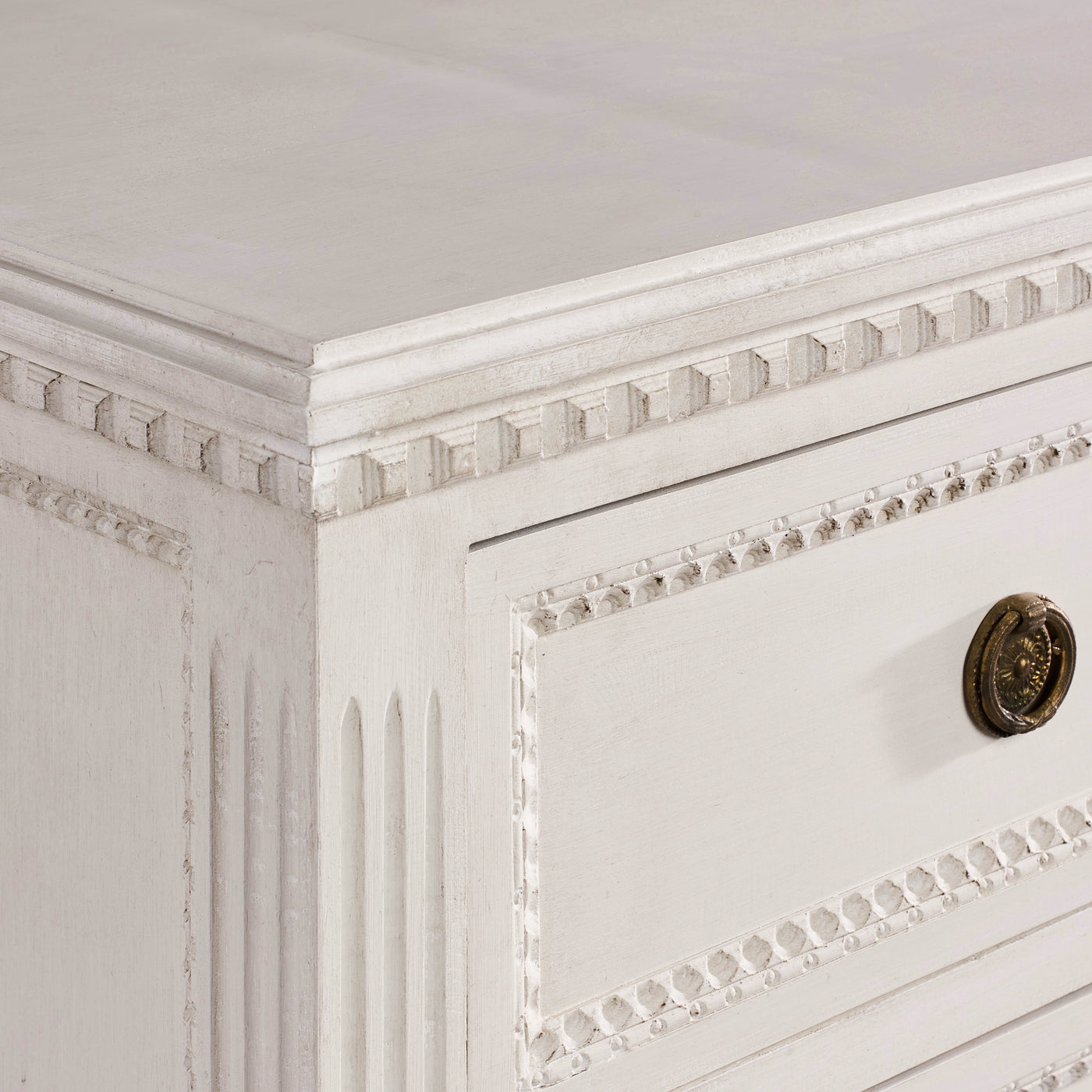 Vintage Swedish 9 Drawer Dresser in White – Le Chateau