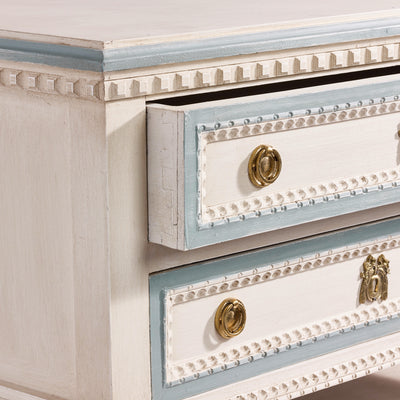 Gustavian Nightstand with Shelf